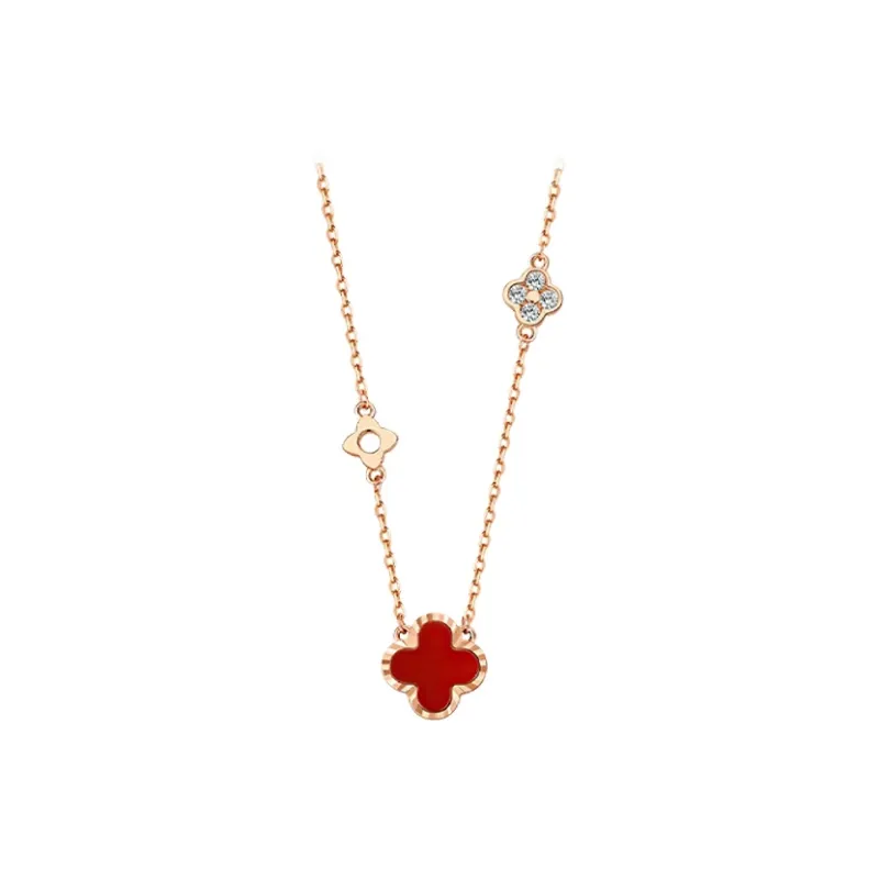 MCK Agate Jade Necklaces Women's-3