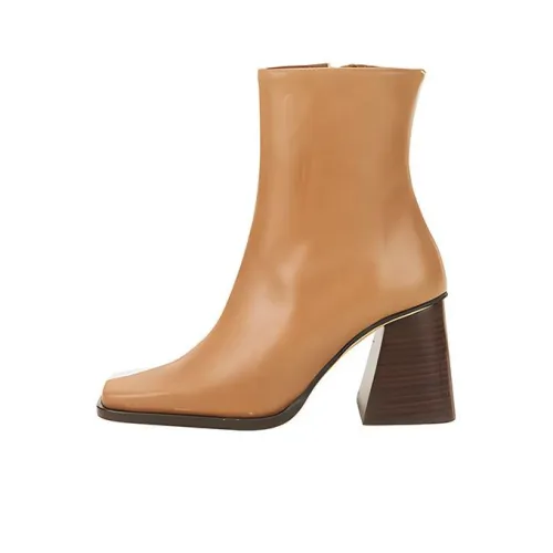 ALOHAS Ankle Boots Women's Beige Brown