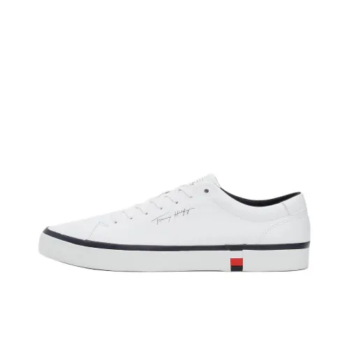 Tommy Hilfiger Low Top Skateboard Shoes Men's White