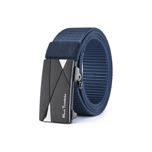 FAIRWHALE High-Value New Trend No-Tooth Automatic Buckle Pants Belt Belt Men's Width 3.5CM