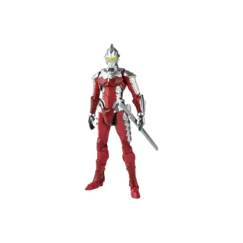 BANDAI S.H.Figuarts Ultraman Suit Version 7 The Animation Action Figure Red & Silver
