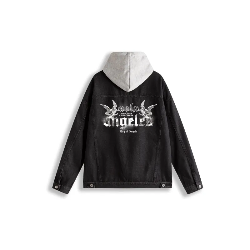 Aolx Denim Jackets Unisex-1