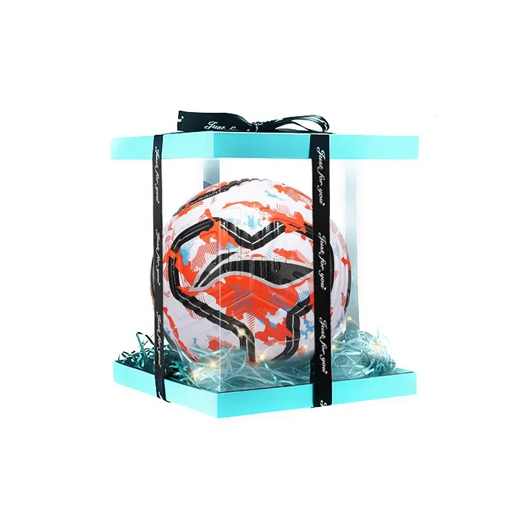 LiNing Size 5 Soccer TPU Seamless Thermal bonding Unisex White Orange Blue-12