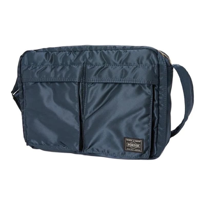 PORTER Nylon Shoulder Bag Unisex Marine Blue-3