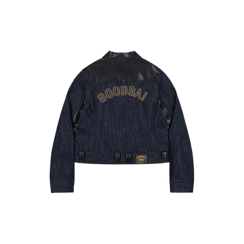 GOOD BAI Jackets Coats Unisex Dark Blue-1