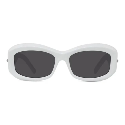 Givenchy Logo-engraved Rectangular-frame Sunglasses