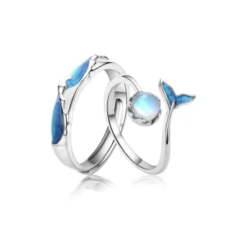 North Cain Colored Glaze Rings Unisex