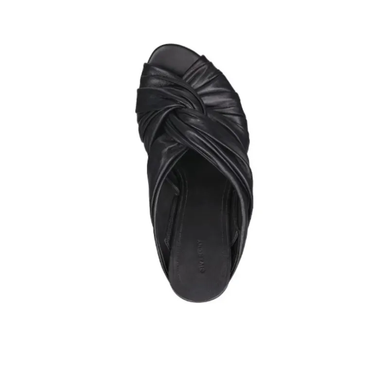 Givenchy Twist Leather Mules-3