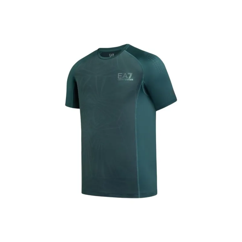 EMPORIO ARMANI EA7 SS24 T Shirt Men's Green-2