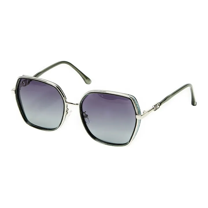 Narandu Metal TR/Memory Plastic Square Sunglasses Women's-7