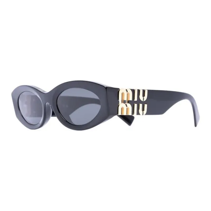 MIU MIU Logo-detail Cat-eye Sunglasses-0