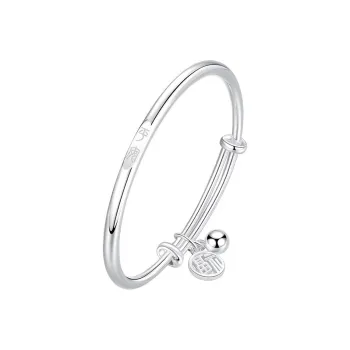 PIARA S999 Fine Silver Bangles Women's
