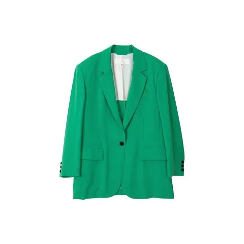 URLAZH Business Suits Women's Emerald Green