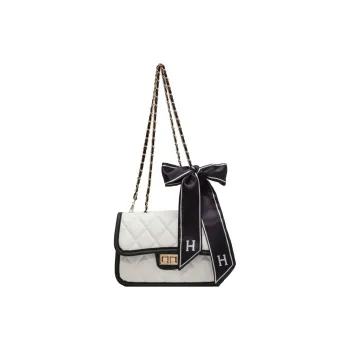 Bywhich PU Shoulder Bag Crossbody Bag Women's Black/White