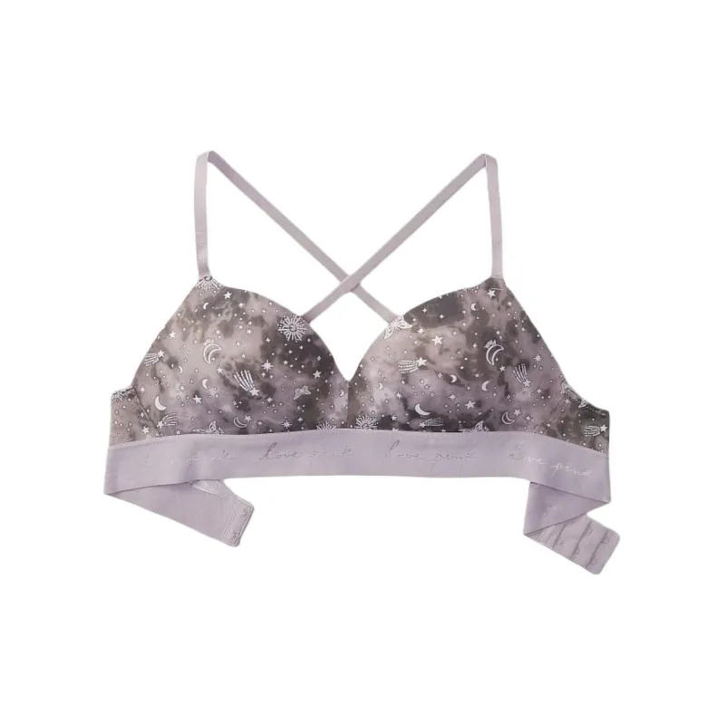 VICTORIA'S SECRET Bra Women's Purple Gray-0