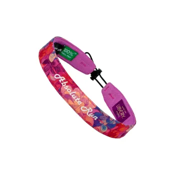 Absolute Run Sweatbands Elastic Moisture-Wicking Antibacterial Running Fitness Yoga Pilates 58±4cm Unisex