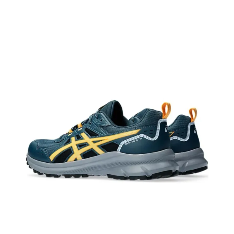 Asics Trail Scout 3 Magnetic Blue Faded Yellow-2
