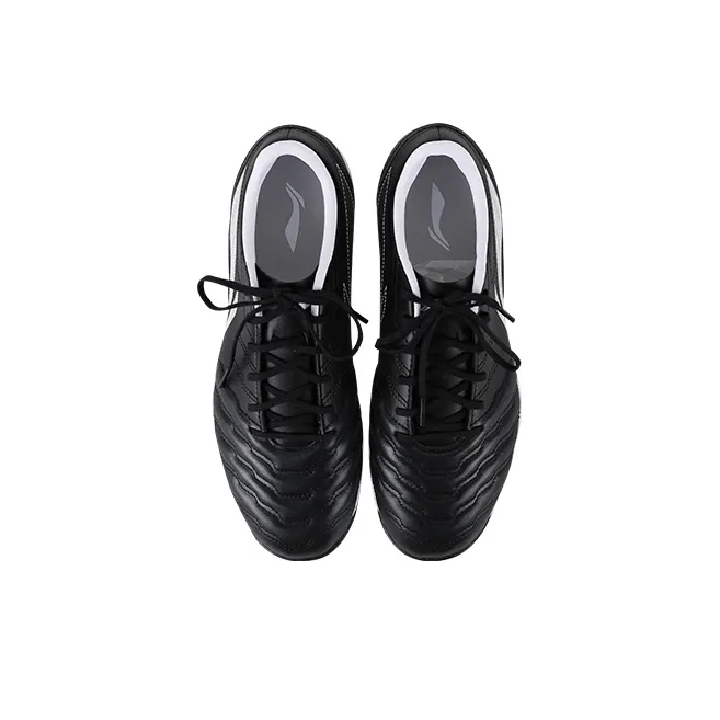 LiNing TF Rubber Broken Studs Cushioning, Slip Resistant, And Abrasion Resistant Soccer Shoes Men's Black-3