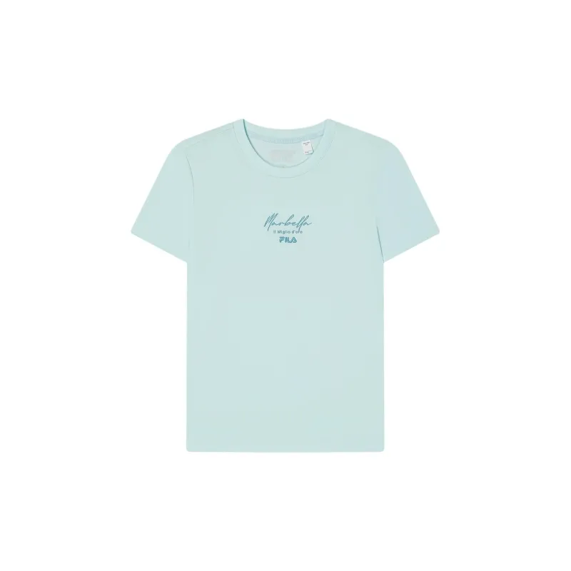 FILA T Shirt Women's Sky Lake Green-1