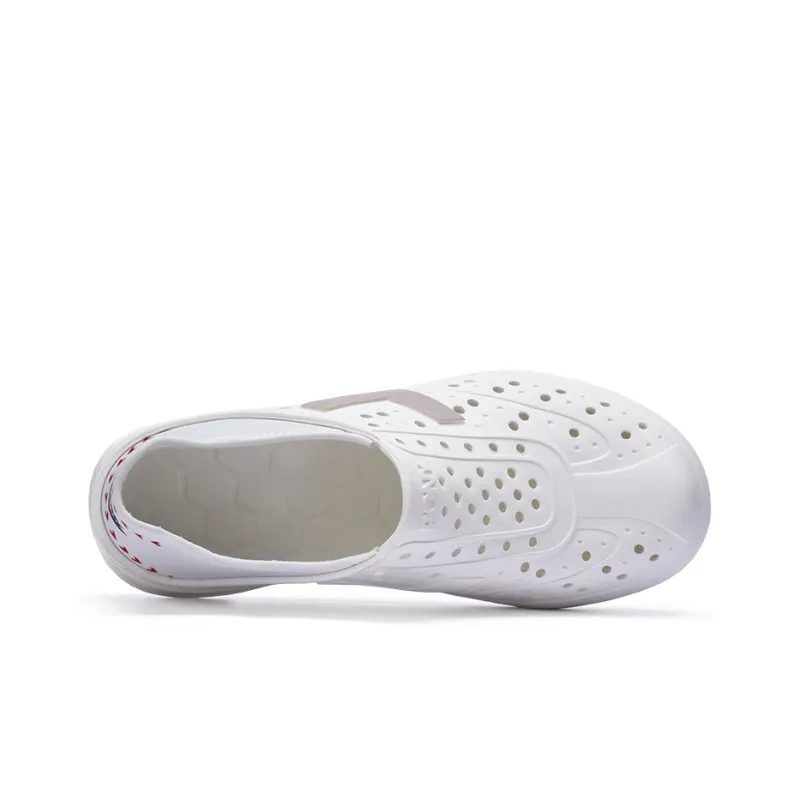 PONY Enjoy Clogs Unisex White Gray-2