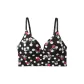 Black Floral Polka Dot