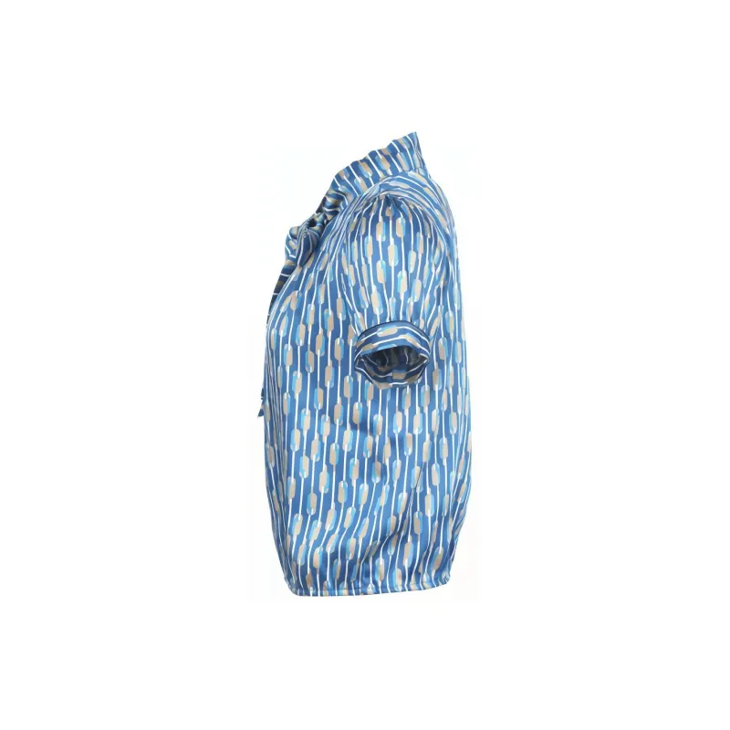 I BLUES Chiffon Shirts Women's Blue-1