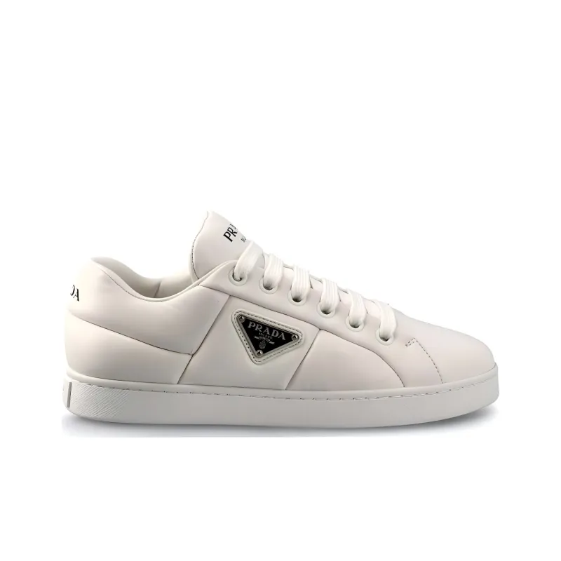 PRADA Padded Nappa Leather Sneakers 'White' Women's-1