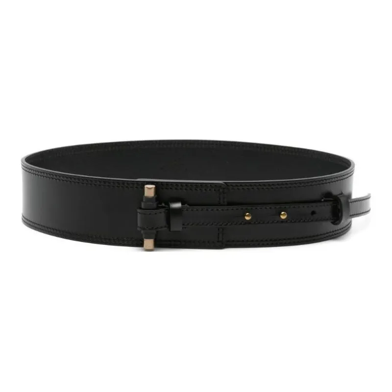 ISABEL MARANT Vigo Buckled Leather Belt-1
