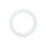 White Moonlight Bangle