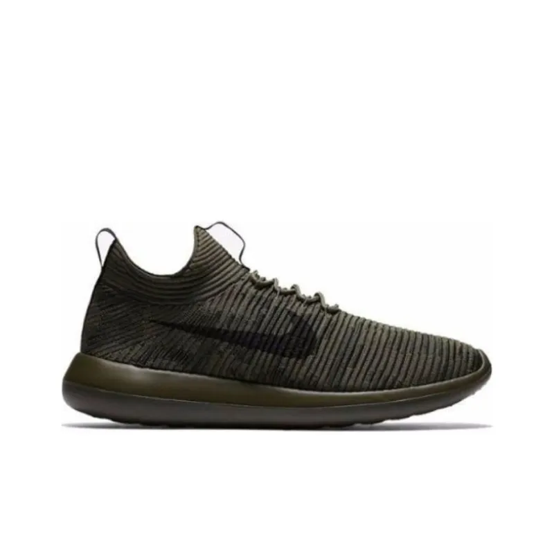 Nike Roshe Two Anti-Slip Wear-Resistant Low-Top Running Shoes Men's Green-1