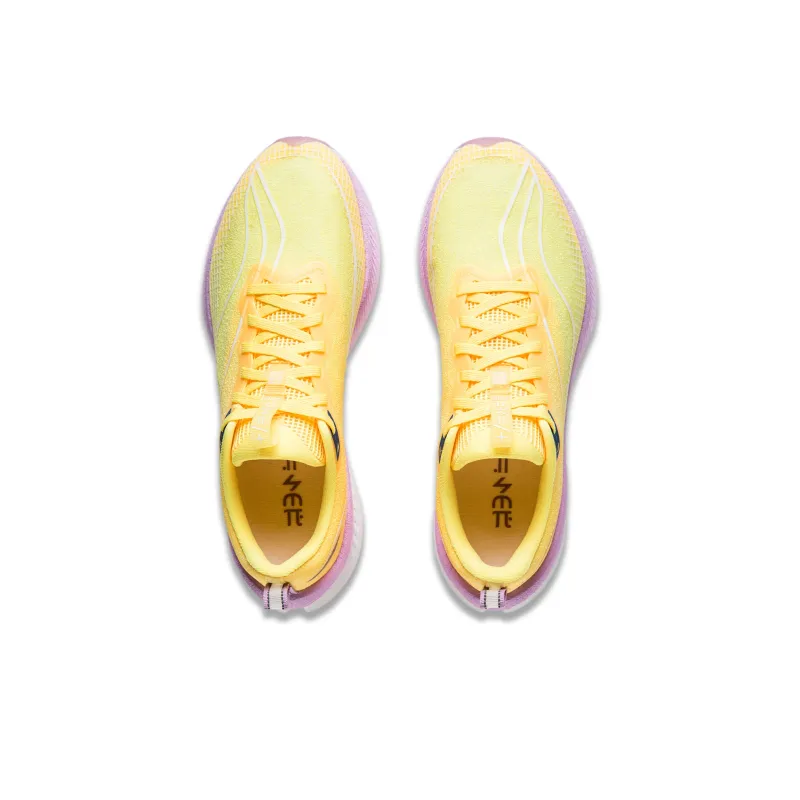 LiNing Red Hare 7 Pro 䨻 Supportive And Elastic Low-Top Running Shoes Women's Neon Yellow Canary-3
