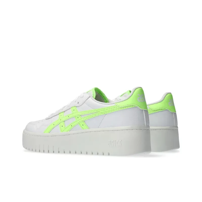 Asics Japan S Pf White Illuminate Green Women's-3