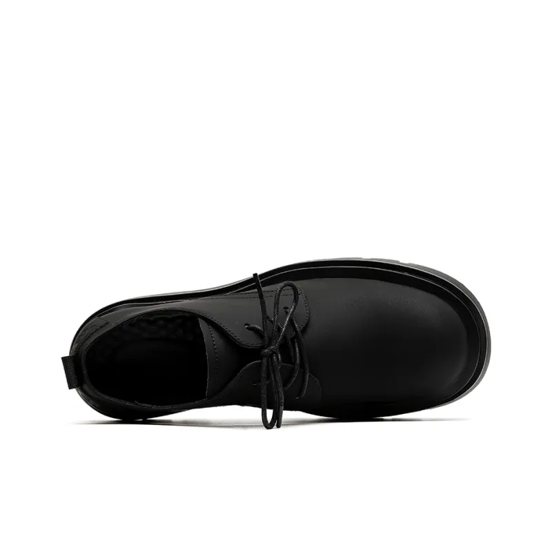 Chi Wolf Derby Shoes Casual Shoes Men's Black-9