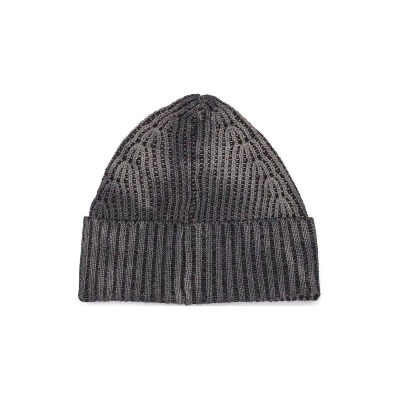 DIESEL Cotton Beanies Men's Black-1