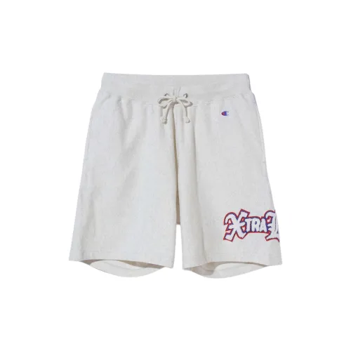 Champion X Xlarge Casual Shorts Unisex Gray White