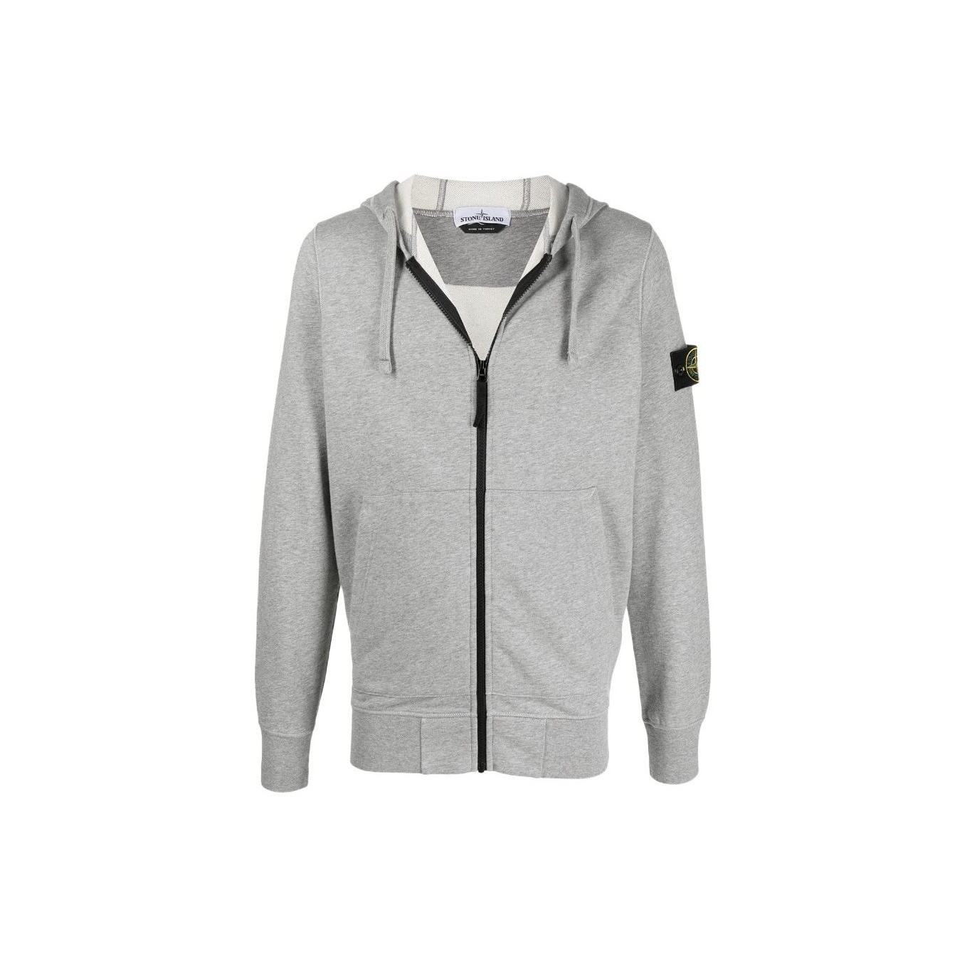 Stone Island Grey Hoodies Sweatshirts for Women s Men s Sneakers Clothing Sale New POIZON