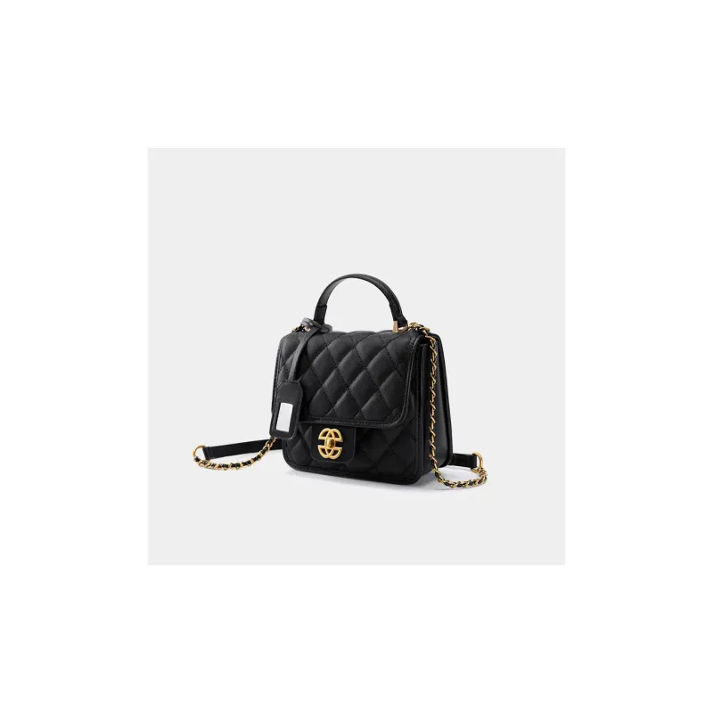 Carnival Keep Cow Leather Crossbody Bags Handbags Regular Women's Black-2
