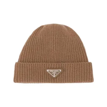 PRADA Ribbed knit Cashmere Beanie