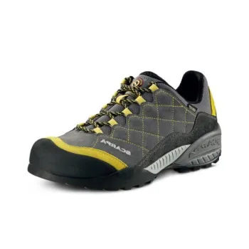 SCARPA Mysti GTX Cushioning Wear-Resistant Low-Top Trekking Shoes Unisex Gray Yellow