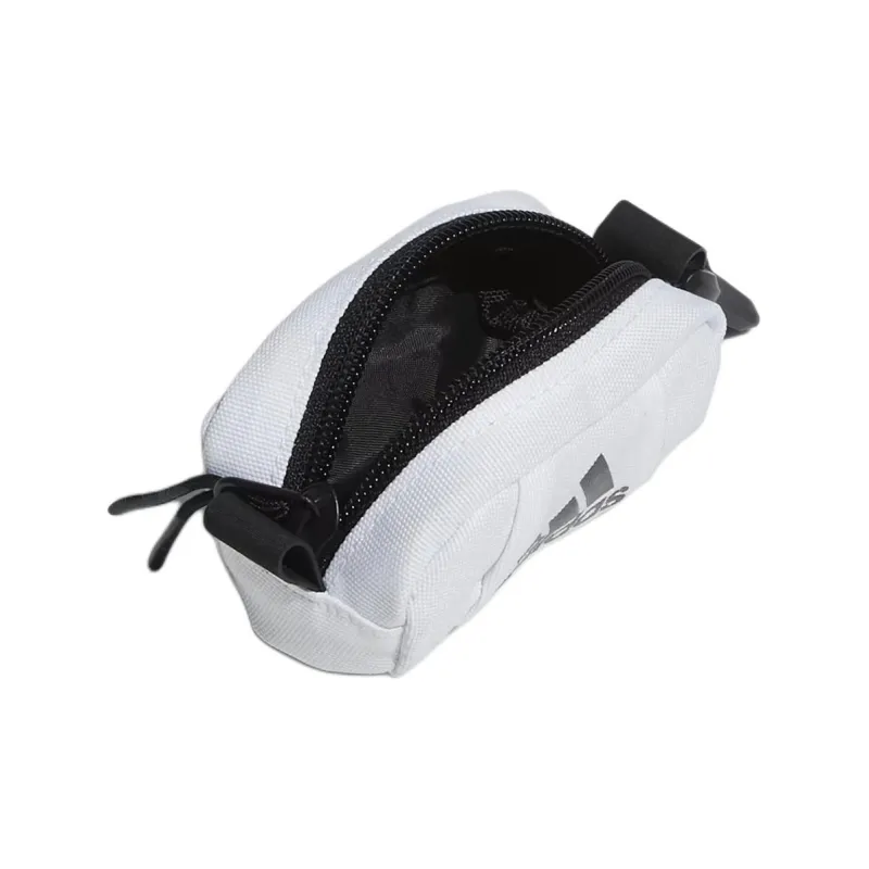 Adidas Recycled Polyester Plain Weave Fabric Polyester Ball Box Storage Bags Men's White-3