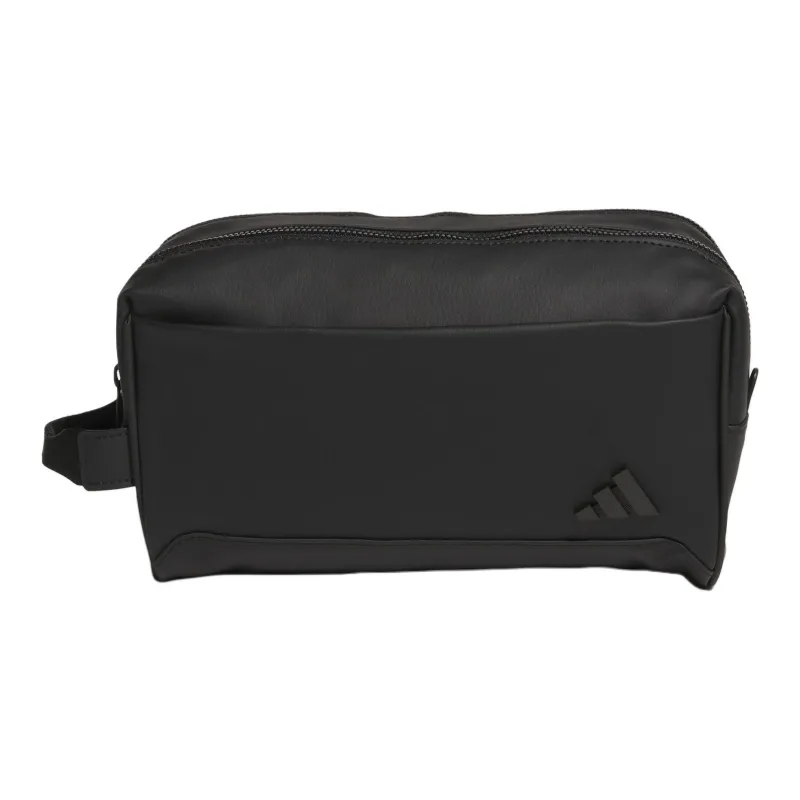 Adidas PU Artificial Leather Bonded Storage Bag Mini Men's Black-0