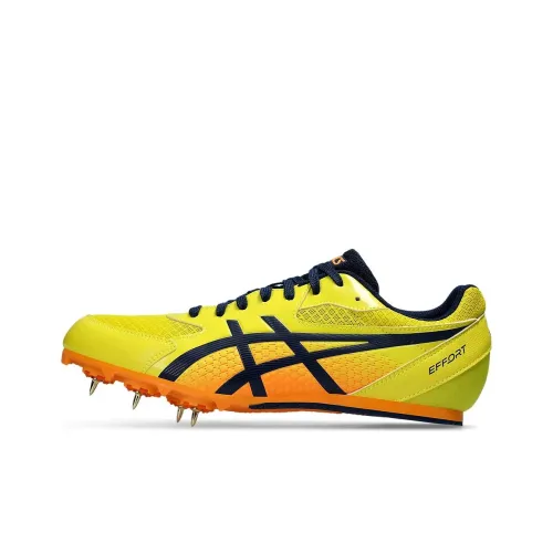 Asics Effort 13 Soccer Shoes Unisex Low-Top Yellow/Orange/Blue