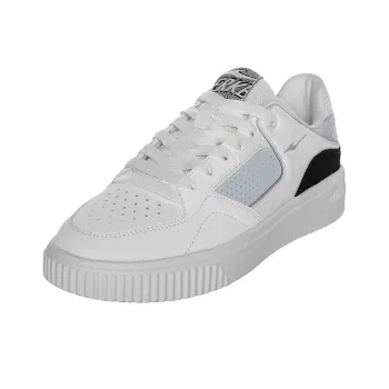 Erke Cookie 2.0 Cushioning, Wear Resistant Low Top Skateboard Shoes Men's White Gray