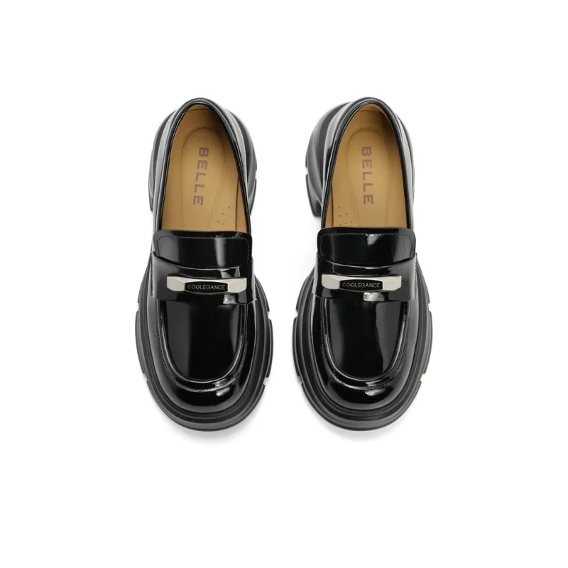 BELLE Loafers 6cm Women's Black-2
