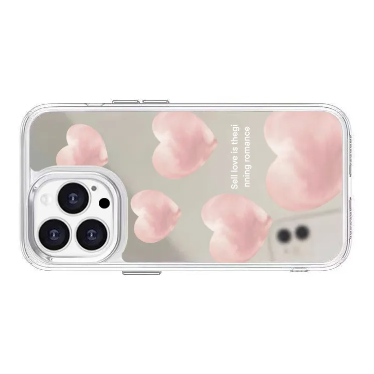 Victory Charge PC Material Cloud Heart Phone Cases Apple/Apple 15PROMAX/14PLUS/13PRO/12/11 Trendy And Cool-1