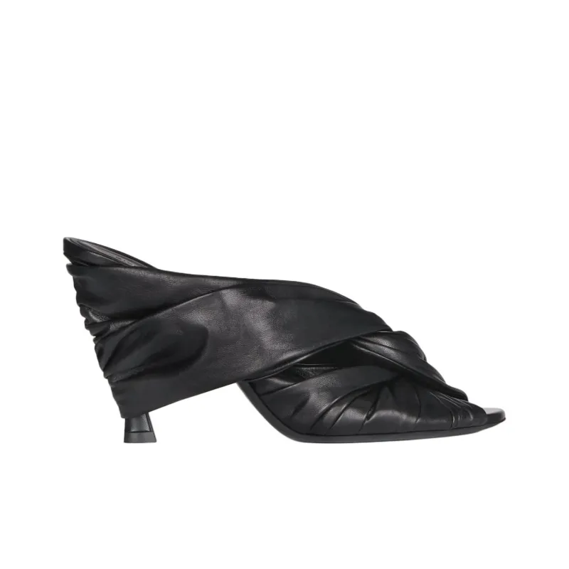 Givenchy Twist Leather Mules-1