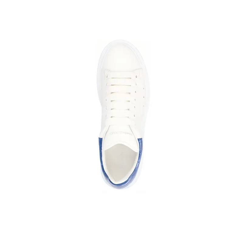 Alexander McQueen Oversized Indigo Croc Women's-3