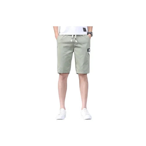 Tonlion Casual Shorts Men Light Green