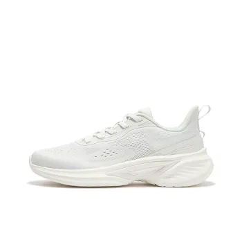 361° Blade Edge Cushioning, Slip Resistant, And Abrasion Resistant Low Top Running Shoes Women's Gray White