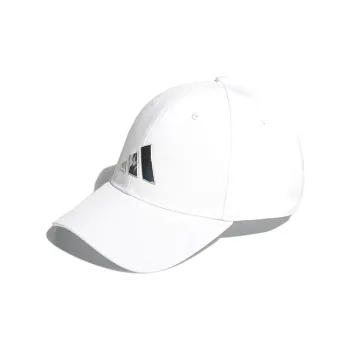adidas Bright Logo Cotton Polyester Baseball Cap White